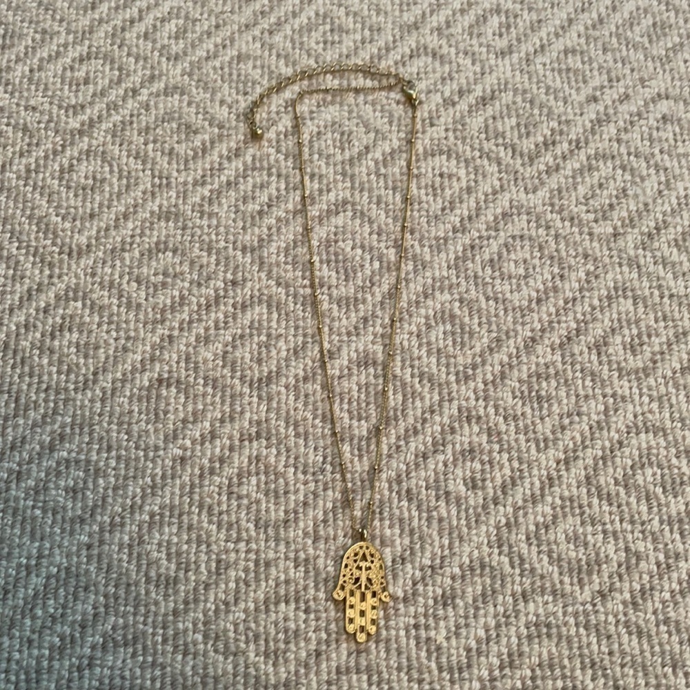 Hamsa Hand Necklace